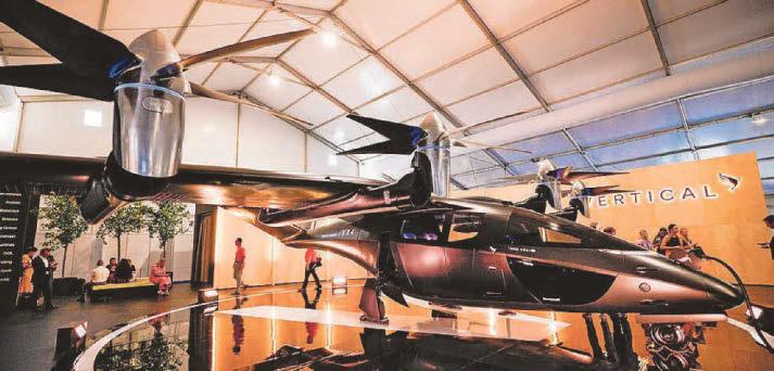 FLYING TAXI FIRM HAILS SUCCESS OF FIRST FLIGHT OVER UK COUNTRYSIDE