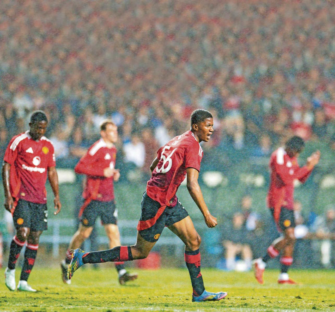 Obi stakes his first-team claims with a double as United end on high note