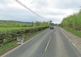 Man put bricks on unlit 60mph road at night, and three cars hit them