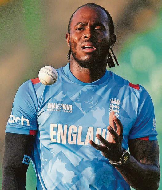 Archer is in range for Test comeback