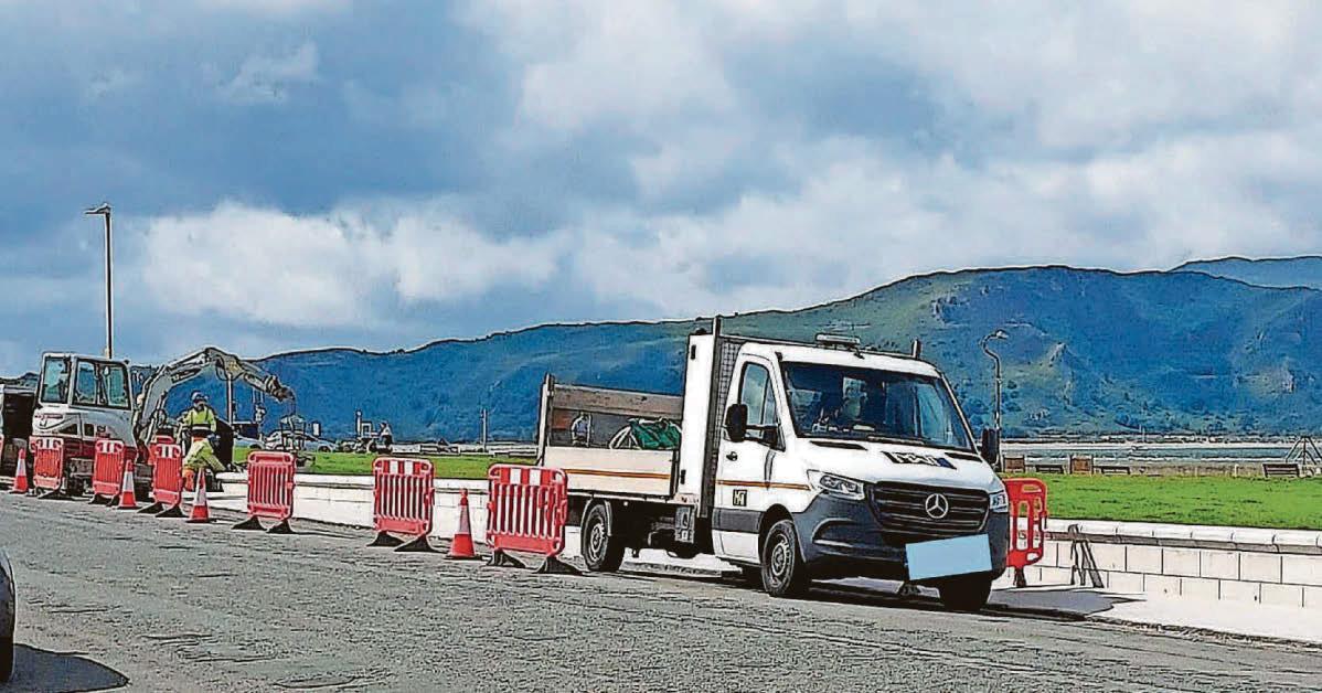 Great wall of West Shore