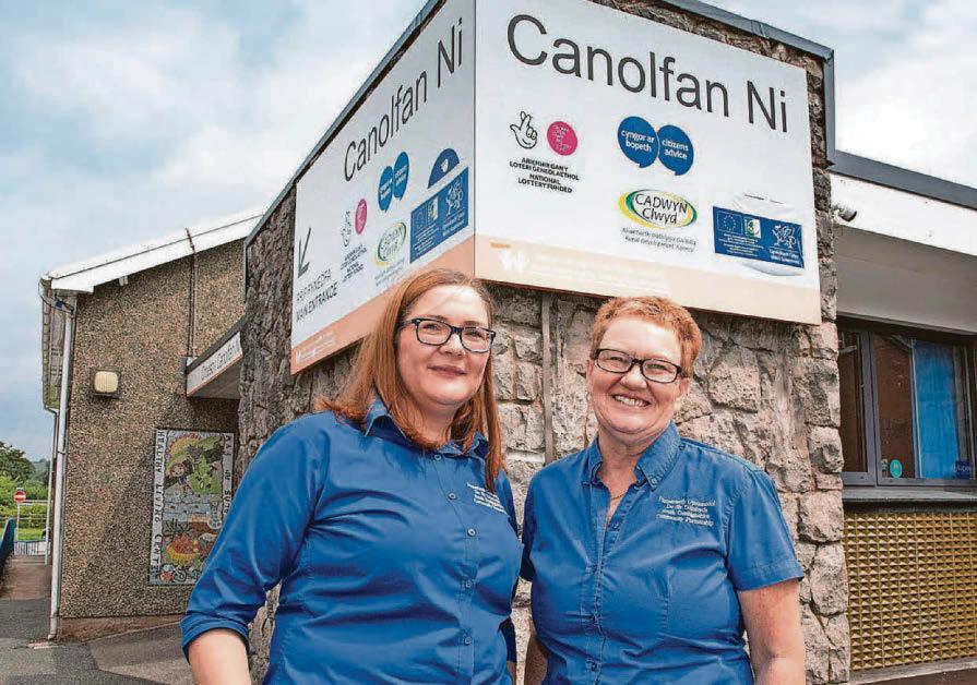 Menter gymdeithasol yn ehangu gwasanaethau achub bywydau gyda grant o £500,000