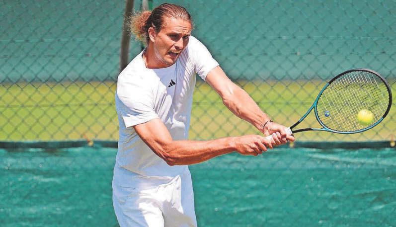 Zverev hits grass form at right time