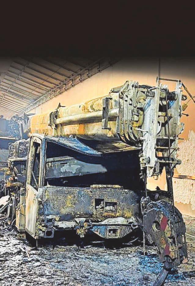 Tunnel traffic restrictions this week during repairs after crane inferno sparked travel chaos