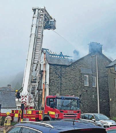 'It was horrifying... People were running out of the building'