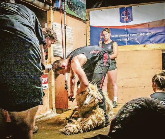 Shear brilliance as Huw achieves a new record