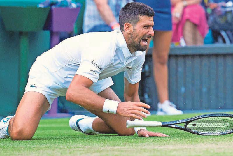 Djokovic matches Federer semi record