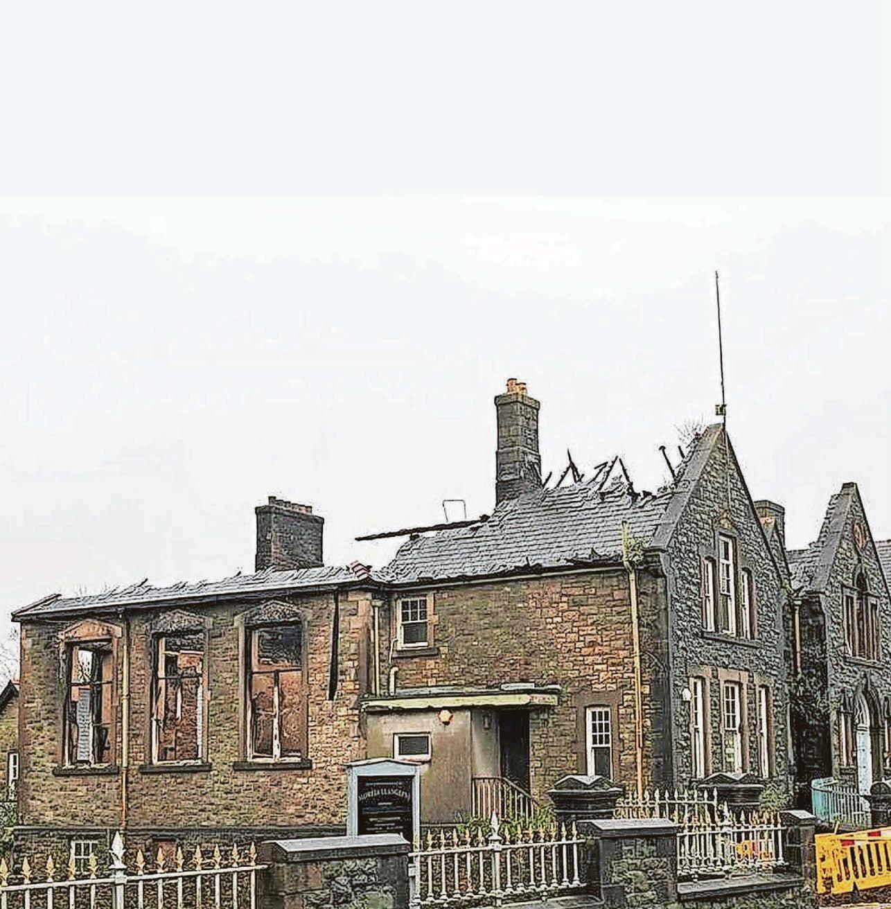 'Bunch of idiots' set fire to listed hall and caused £2m in damage