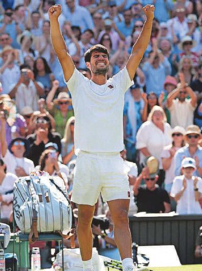 Fritz blitz keeps Carlos on course for a three-peat