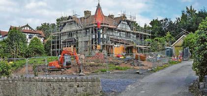 Villa makes way for flats