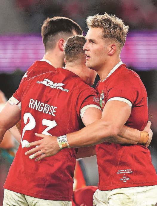 Battling Lions cling on to scrape a win