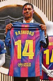 Rashford completes Barcelona loan move