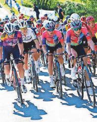 Cyclist prepares to defend her title