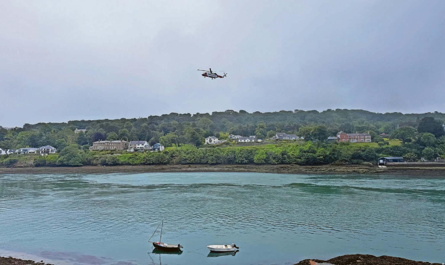 POLICE, COASTGUARD AND RNLI IN MAJOR SEARCH OF STRAIT