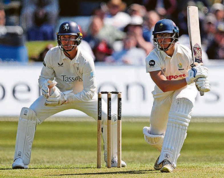 Spinner Green makes life difficult for Glam