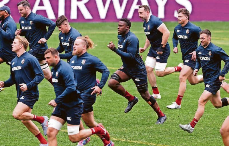 'Job not done yet' as Lions want whitewash