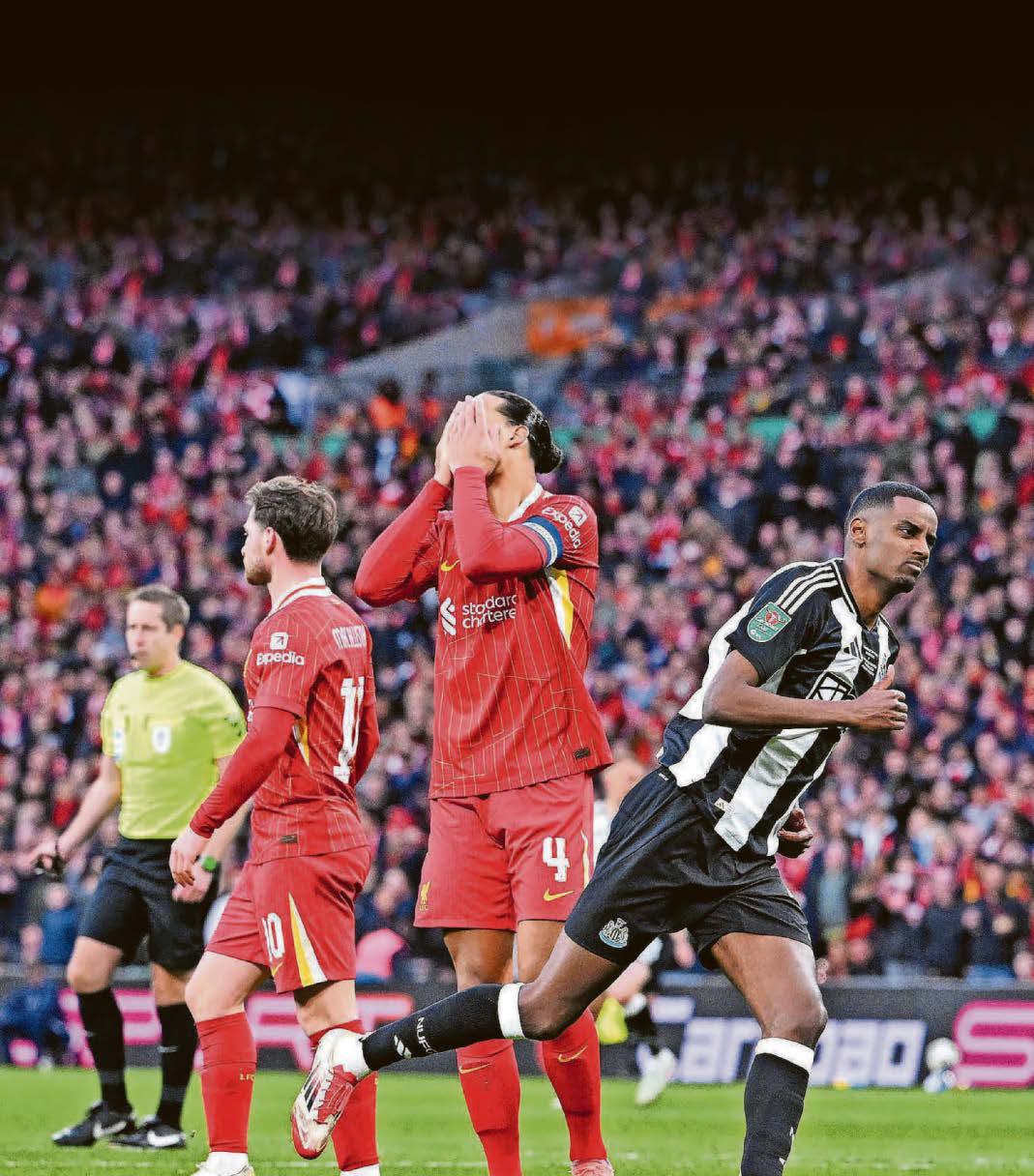 Ball is in Isak's court as Liverpool and the Magpies stand firm