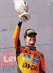 Lando hope and glory with win in Hungary