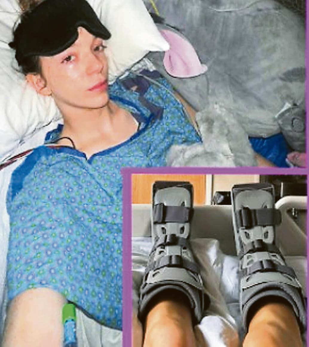 Family face £45k bill to get woman home after horror fall in US