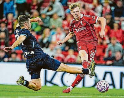 Will and Salford delighted with his Reds debut