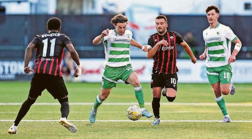 Canaries hit Llanelli for six, while Saints bounce back