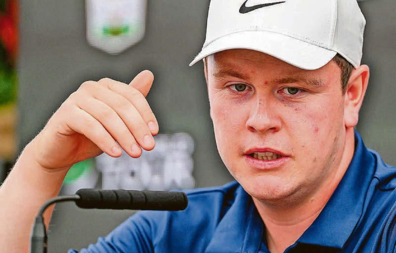 ‘Right now I want to smash my clubs up to be honest with you...’