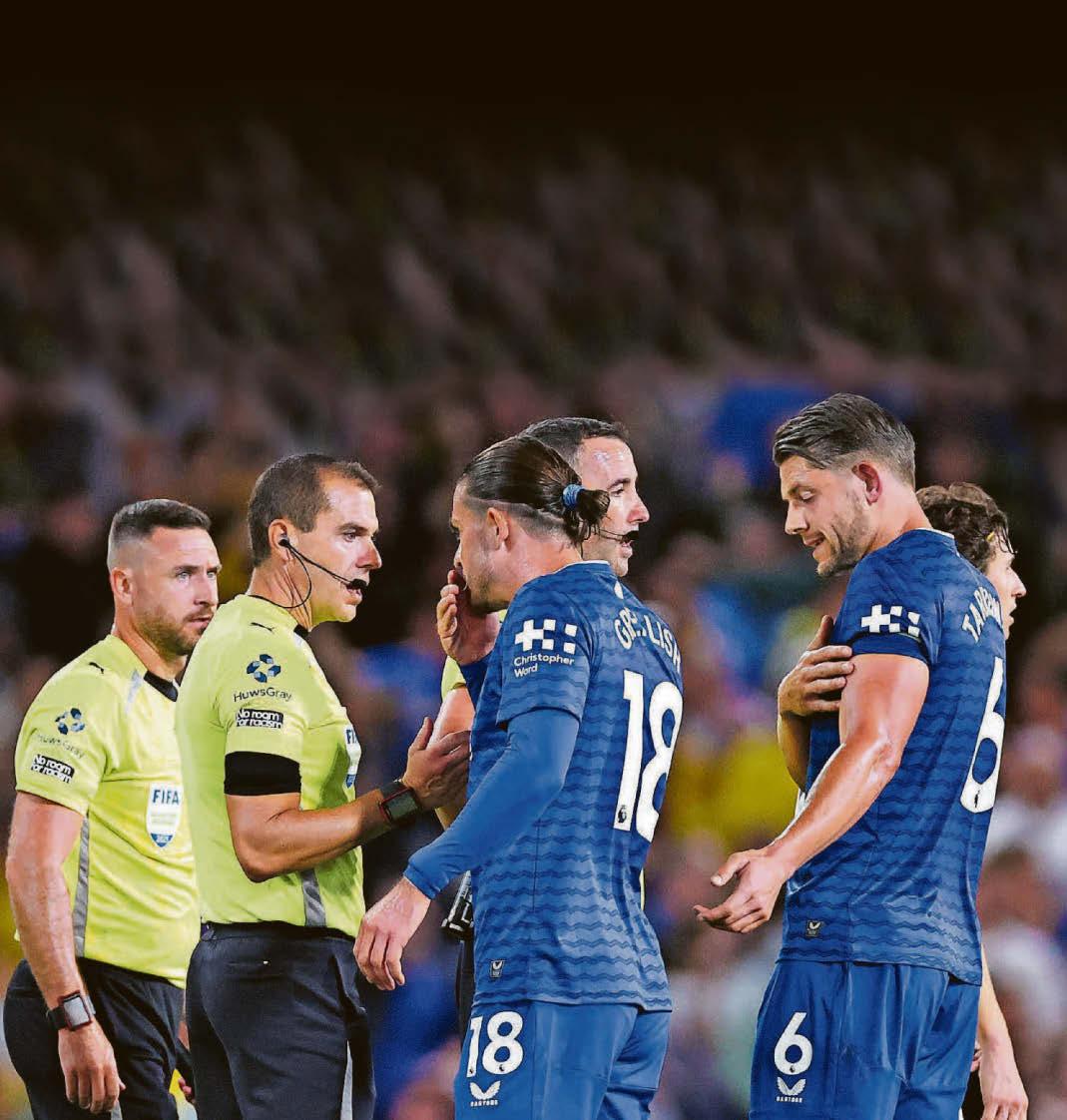 'It's never a penalty' - Tarkowski hits out at key Leeds decision