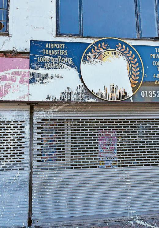 Taxi boss shocked by office vandalism and jibes to 'go back home'