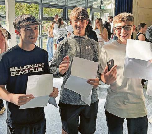 Pupils celebrate as Wales sees rise in GCSE grades