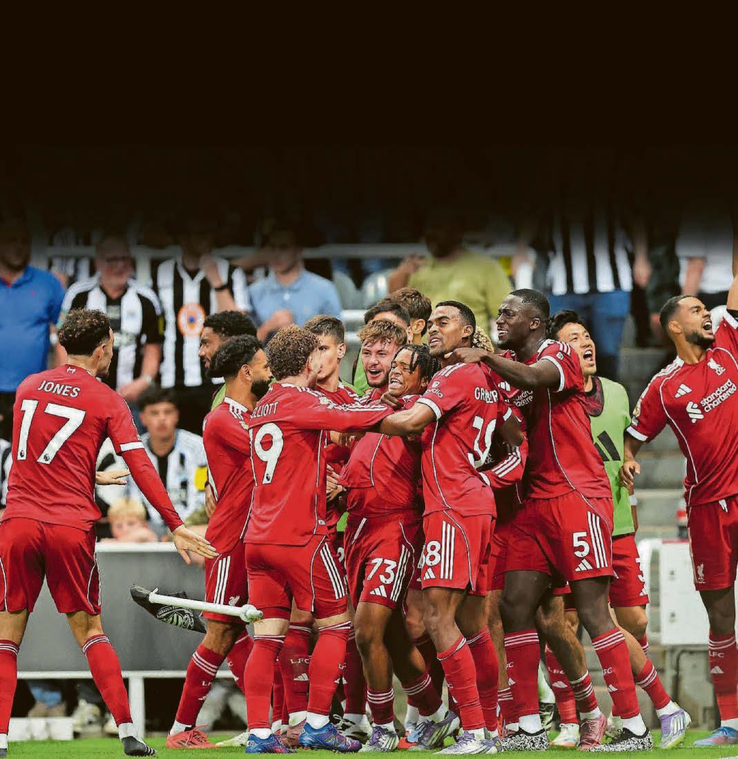 Slot hails 'mentality to fight' of his team after St James' drama