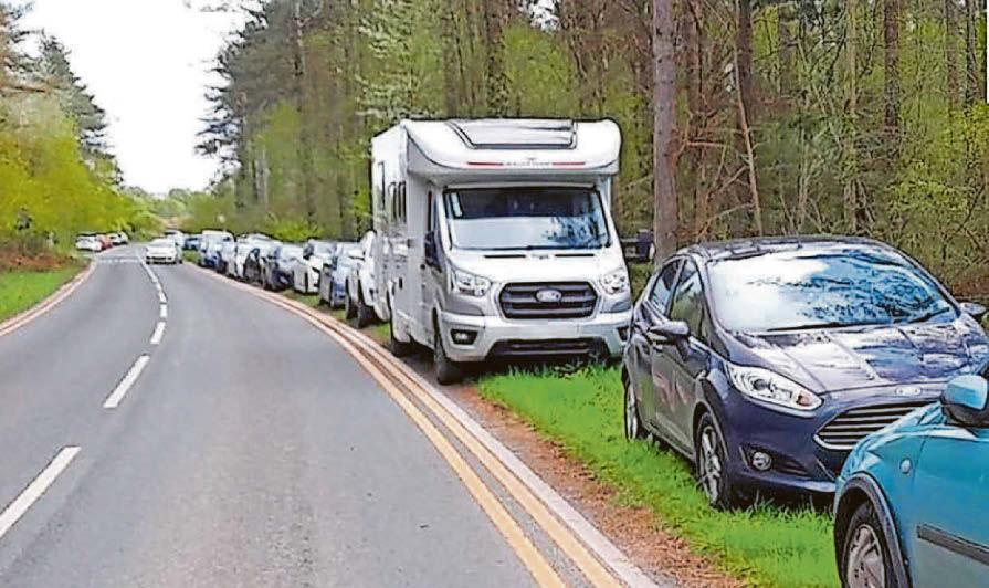 Beach in lockdown with two-day forest fire blamed on 'irresponsible' visitors