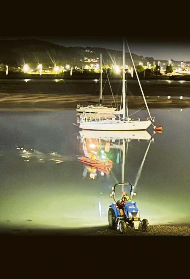 Swimmer's late night dip sparks emergency response