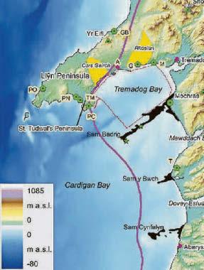 Mysterious dark line spotted off coast like a'waterfall' in the sea