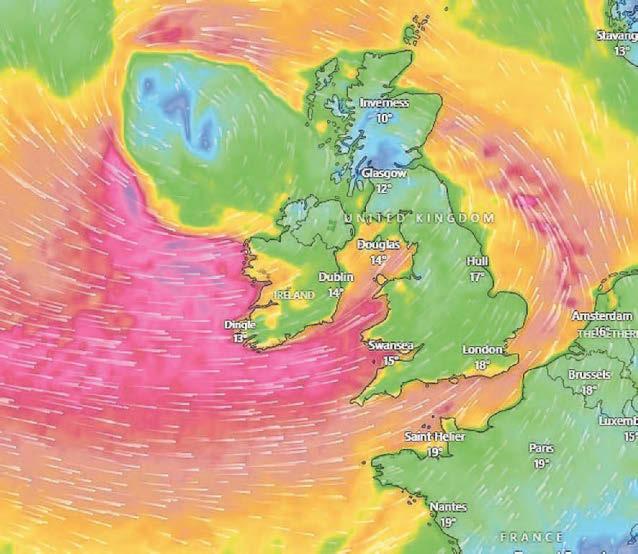 Brace for strong winds as warning covers all N.Wales