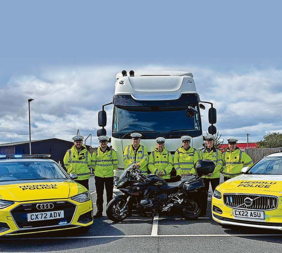 Police in unmarked HGV nab offending drivers