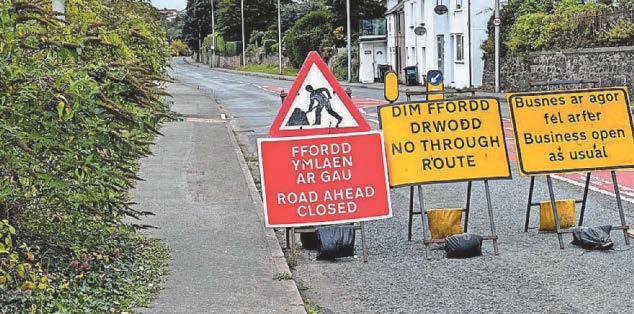 People being fined for parking on closed road in town marooned by weeks of roadworks