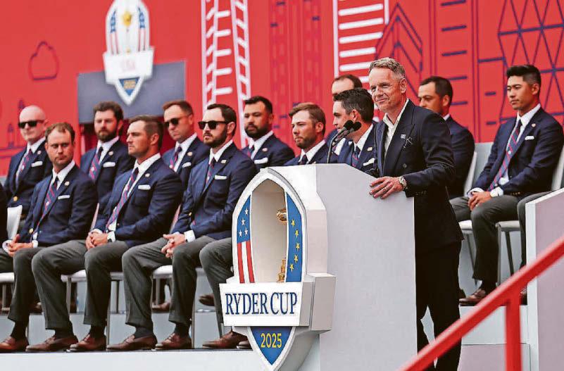 Donald is targeting Ryder Cup folklore