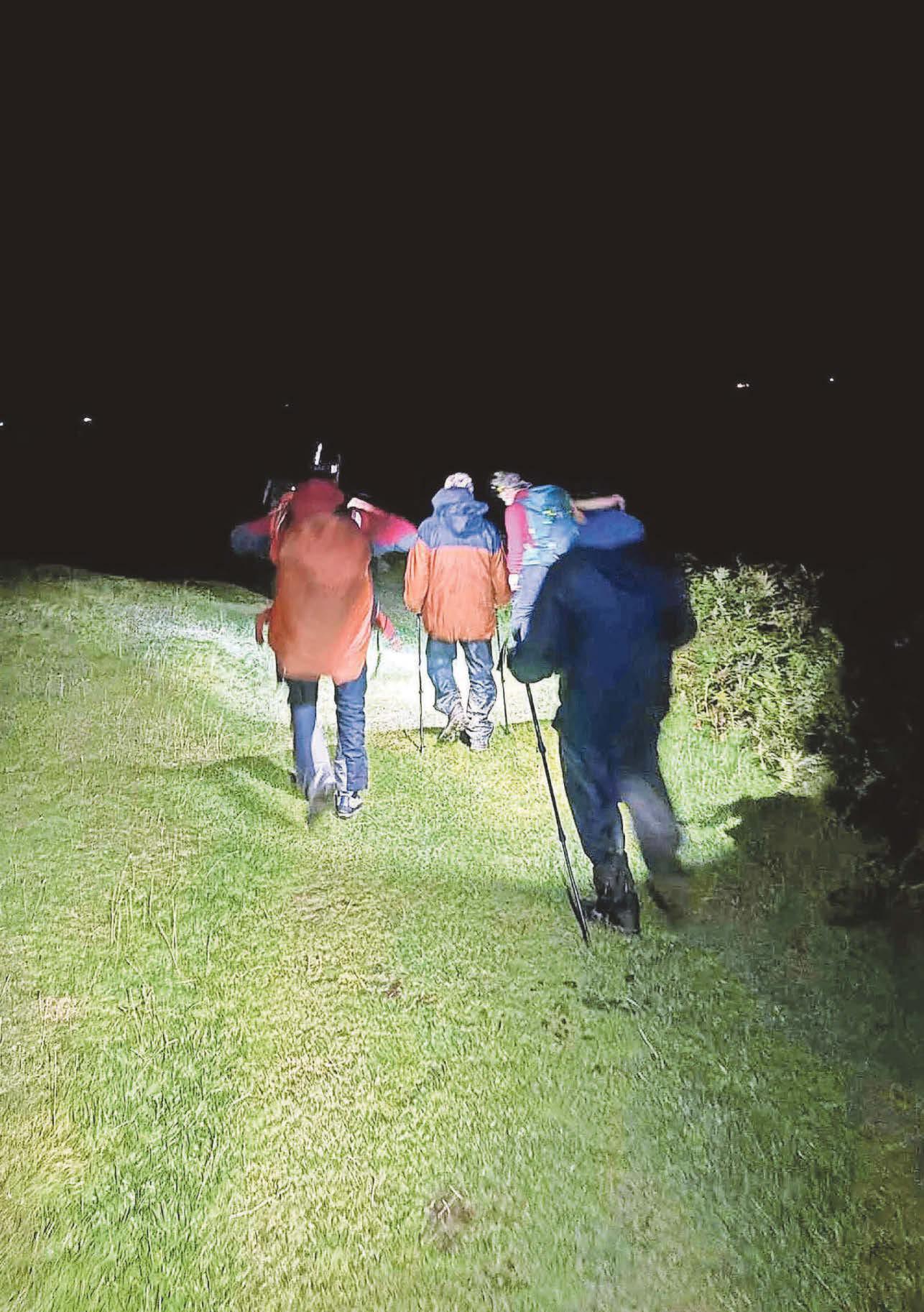 'They headed into the mountains not knowing about storm warning'