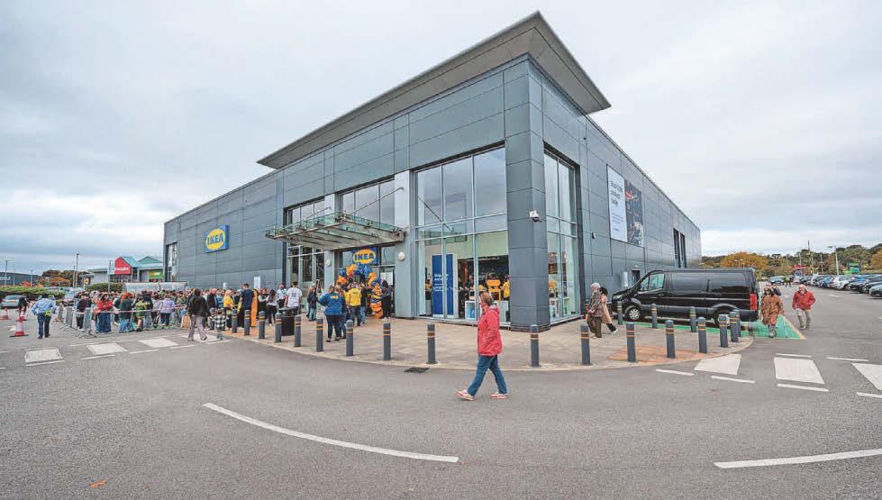 BIG INTEREST AS COMPACT IKEA OPENS JUST OVER BORDER