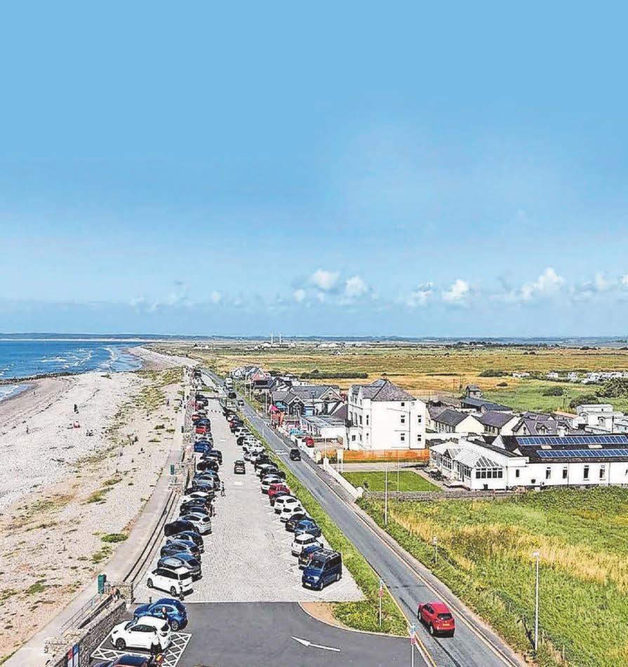 End of the road for free parking at beauty spot