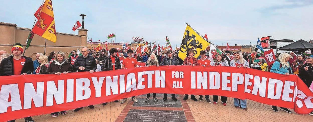 2,000 join latest march for independence in Rhyl