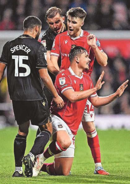 Parkinson is unhappy at Doyle card