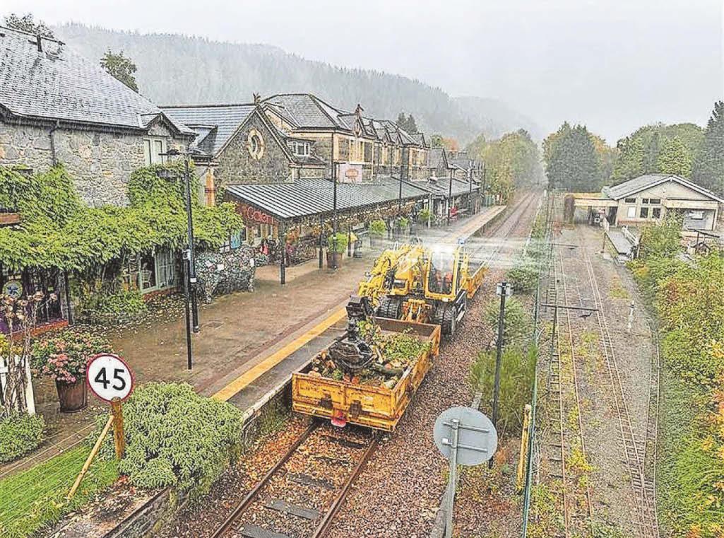 RAILWAY LINE OPENS AFTER £1.4M WORK