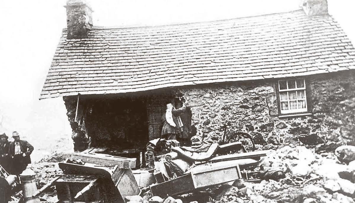 Stream of light in valley to mark flood disaster that devastated village