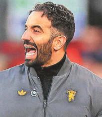 Amorim laughs off win claims by Dyche