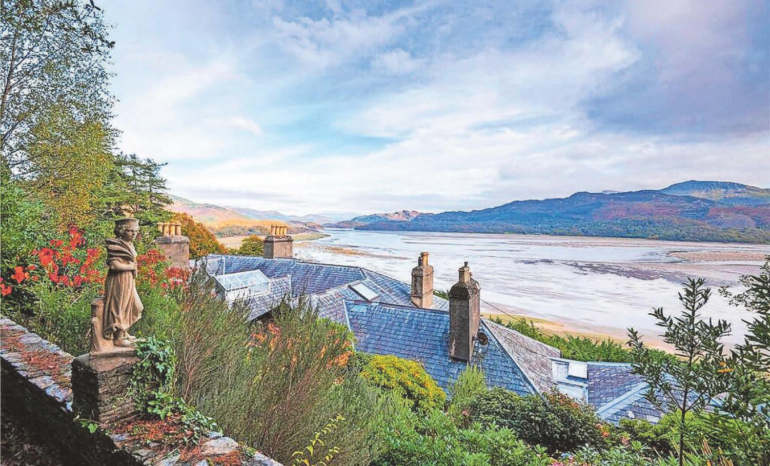 'Fairytale' mansion where real-life princess enjoyed unrivalled Eryri views