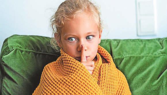 Lost for words over kids' selective silent treatment
