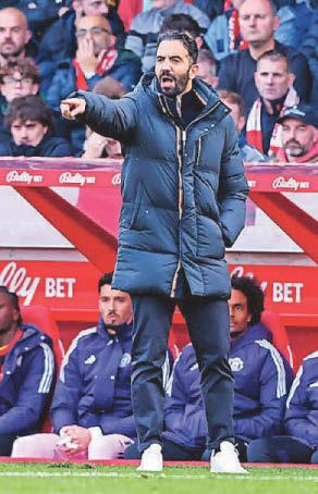 Extra rest is helping Red Devils, says Amorim