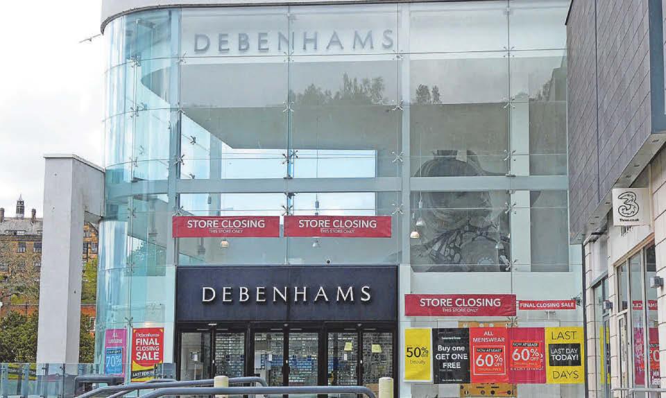 The bustle is back for high street ... but new store won't take cash