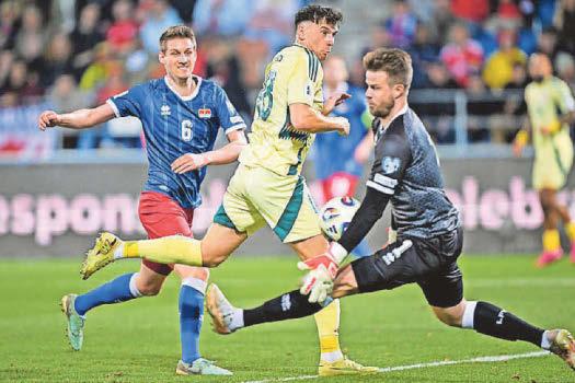 No statement performance but Wales are halfway there